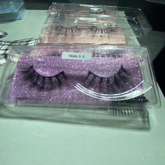 Different Styles False Eyelashes, Fluffy Mink Lashes , Cat-Eye Look Eyelashes - Picture 12 of 15